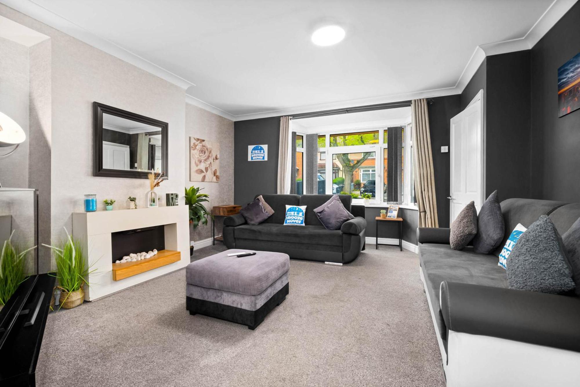 Stylish 3 Bedroom Home Away From Home Birmingham Esterno foto