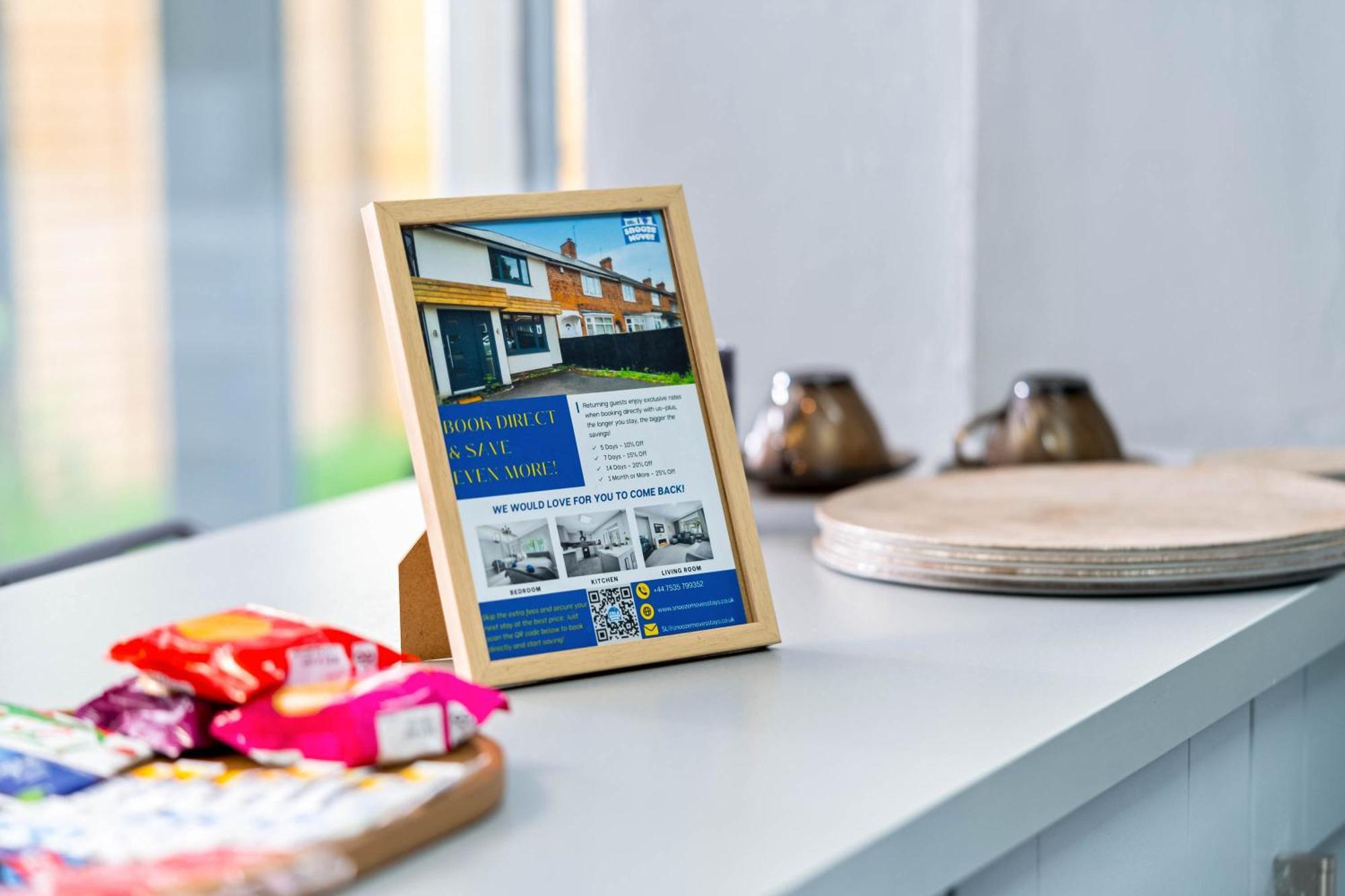 Stylish 3 Bedroom Home Away From Home Birmingham Esterno foto